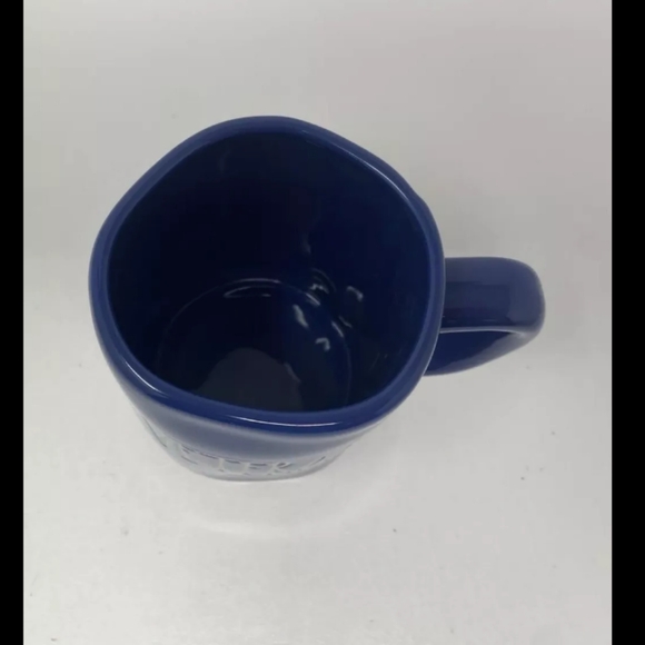 🆕Rae Dunn VETERAN Military Patriotic Blue Ceramic Mug Coffee Tea Mug - Picture 3 of 4